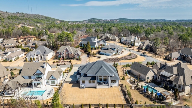 108 Mornay Ln, Little Rock, AR 72223 - drone / aerial view with a residential view