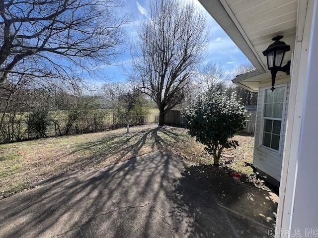 view of street with driveway