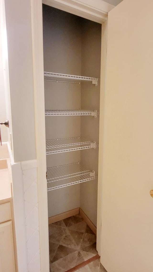 view of closet