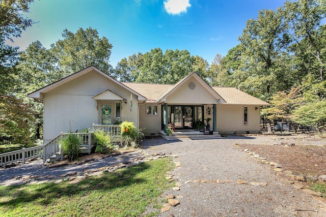 view of front of house featuring a porch