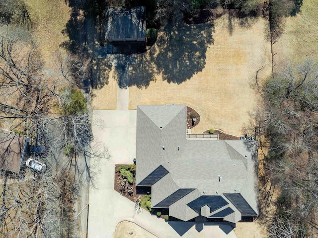 drone / aerial view
