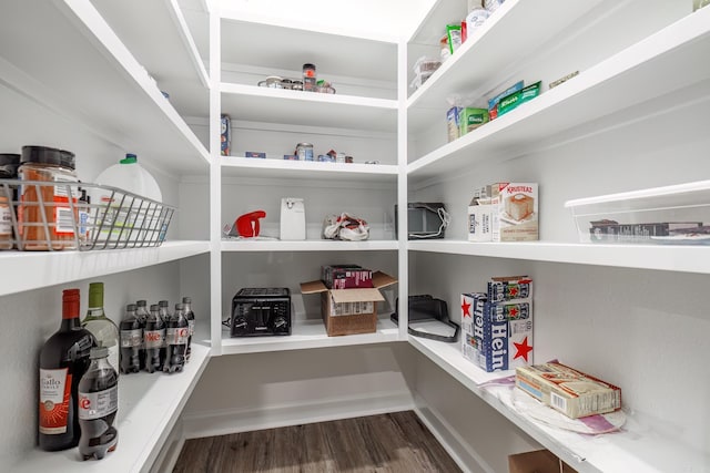 view of pantry