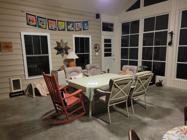 view of patio / terrace with outdoor dining space