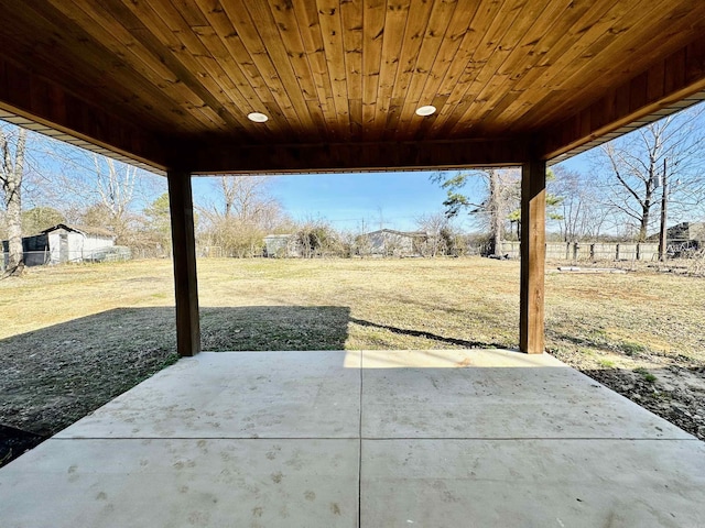 view of patio / terrace