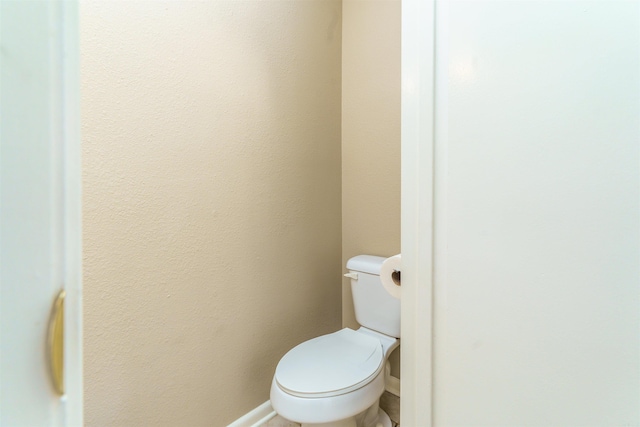 bathroom with toilet