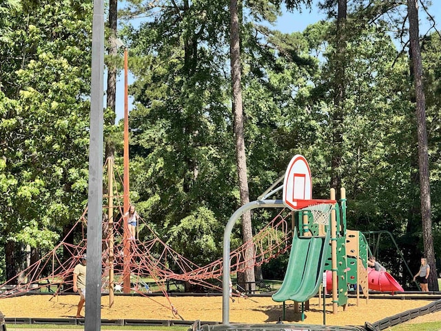 127 Emperado Way, Hot Springs Village, AR 71909 - community jungle gym with view of wooded area