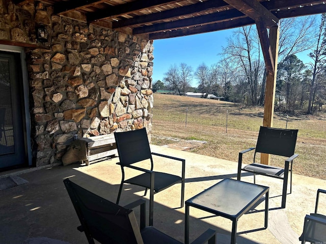 view of patio / terrace