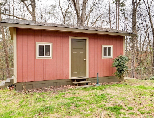 121 Chappel Hill Rd, Hot Springs, AR 71913 - view of outbuilding featuring an outbuilding and entry steps