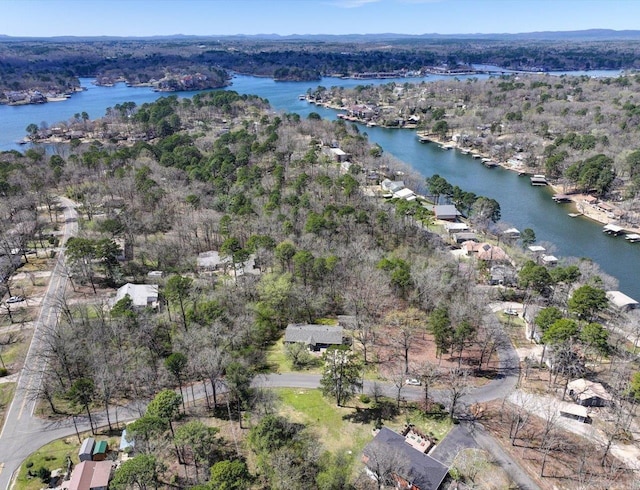 121 Chappel Hill Rd, Hot Springs, AR 71913 - aerial view with a water view