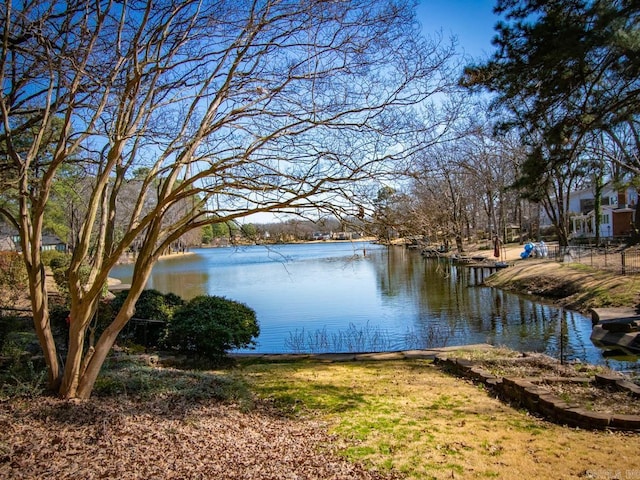 property view of water