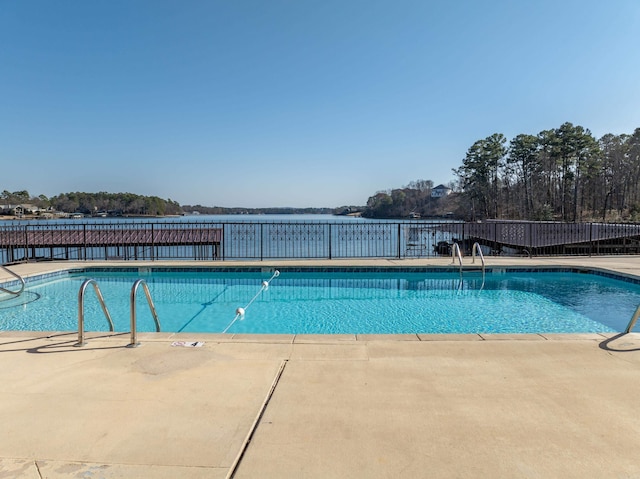 view of pool