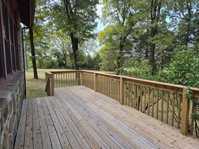 view of deck