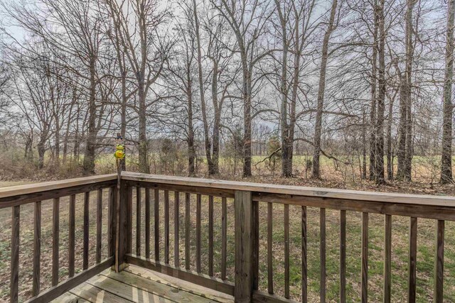 1108 Ava Ln, Paragould, AR 72450 - view of wooden terrace