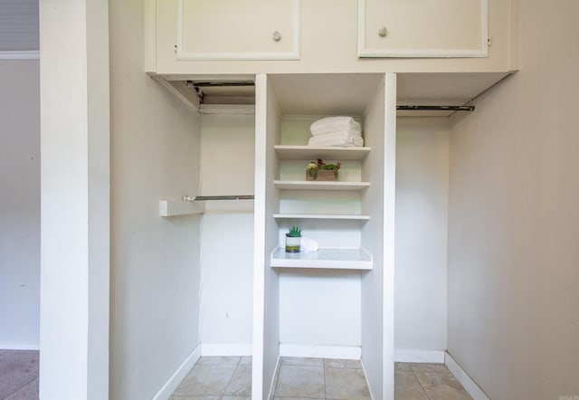 view of closet