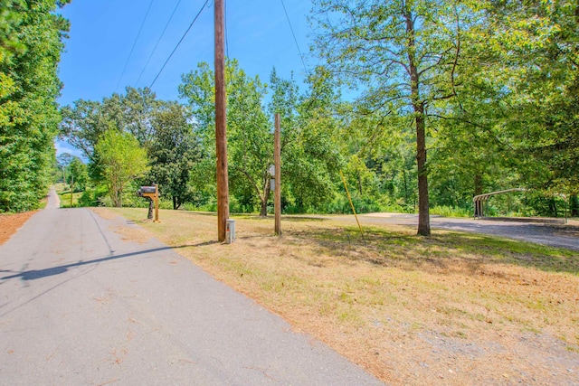 view of road