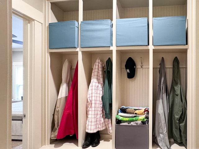 view of mudroom