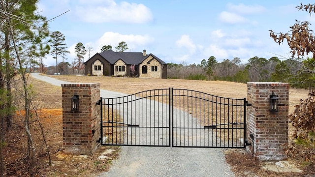 view of gate