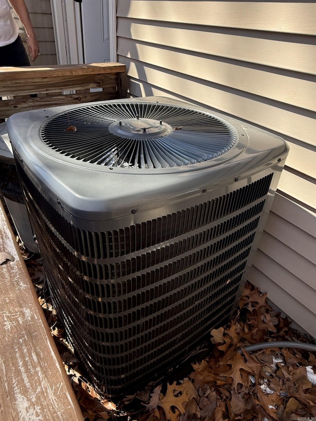 exterior details featuring central air condition unit