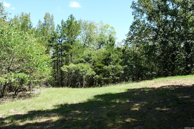 view of landscape with a view of trees