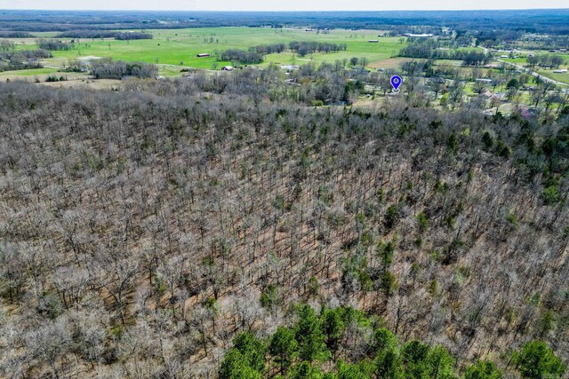 1580 Ridge Rd, El Paso, AR 72045 - drone / aerial view with a rural view