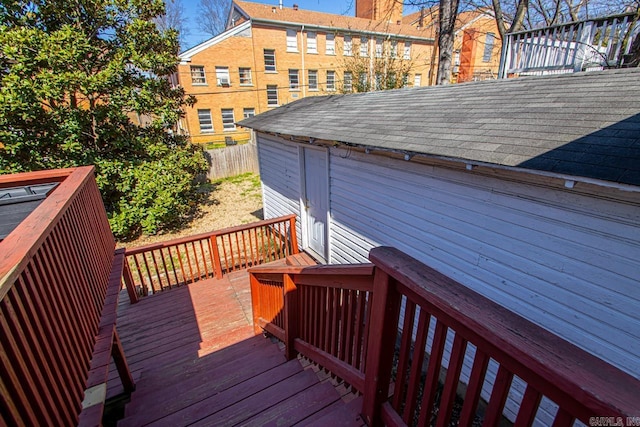 view of deck