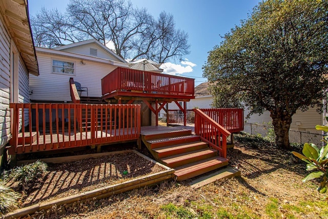 4412 Lee Ave, Little Rock, AR 72205 - deck featuring fence