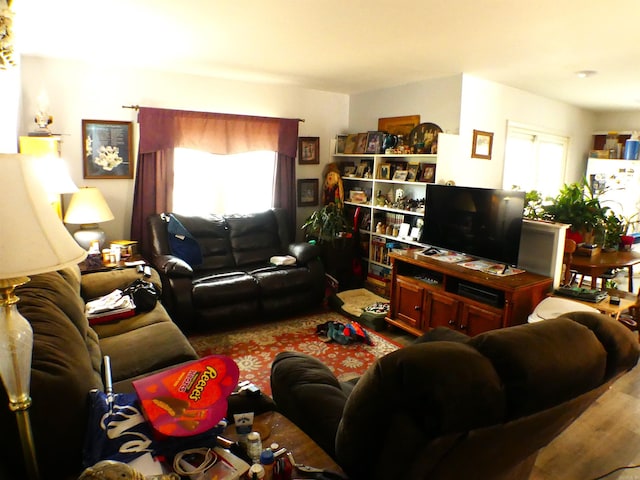 view of living area