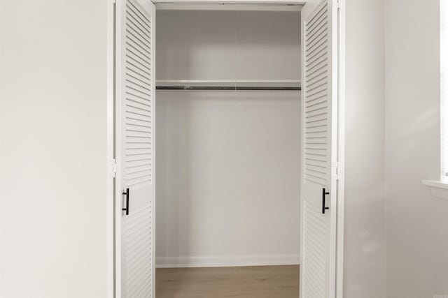 view of closet