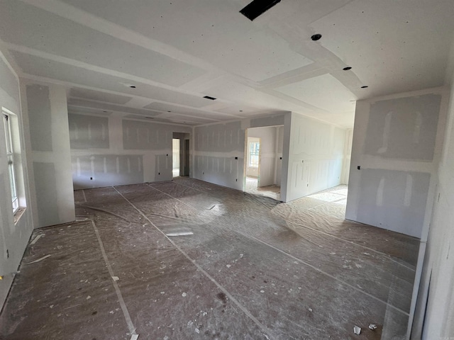 view of unfurnished living room