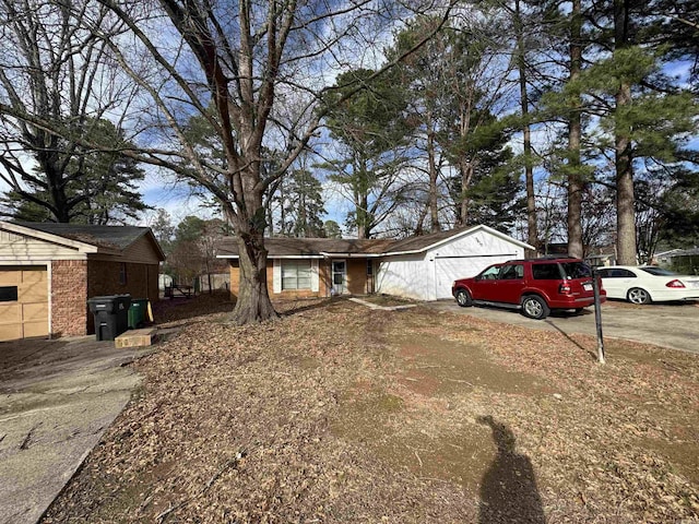 view of ranch-style home