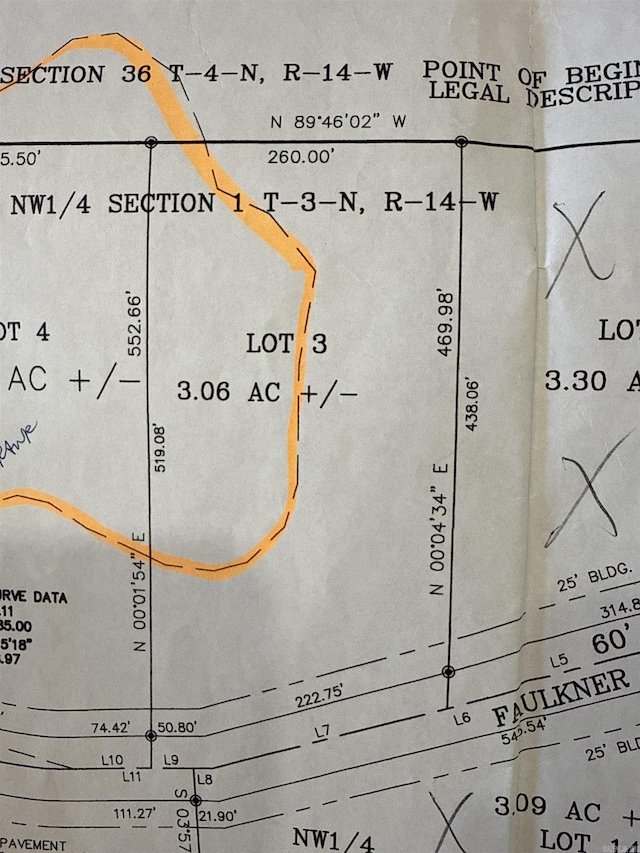 Listing photo 2 for LOT3 Faulkner Meadows Dr, Mayflower AR 72106