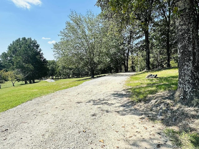 view of road