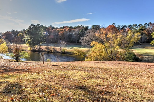 property view of water