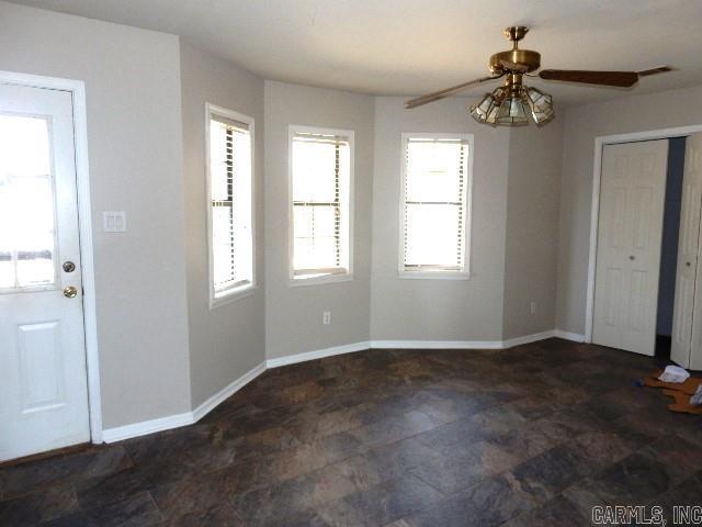 foyer with baseboards