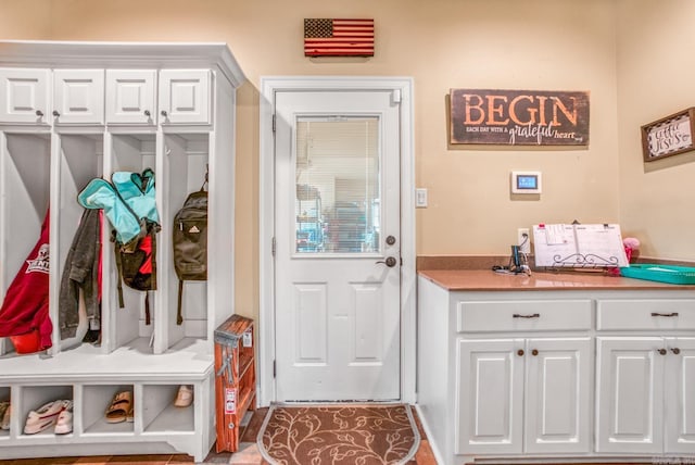 view of mudroom