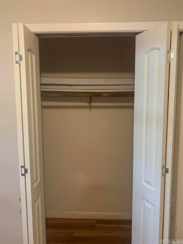 view of closet