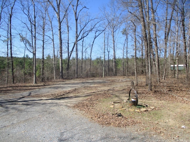 view of road