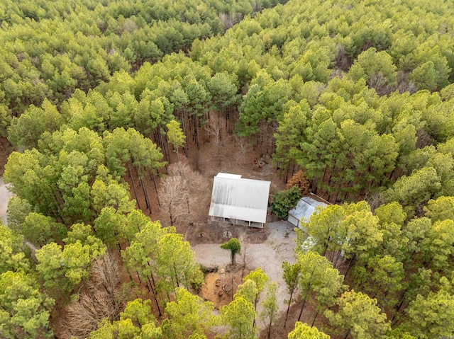 aerial view with a view of trees