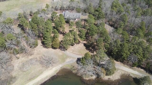 aerial view with a view of trees