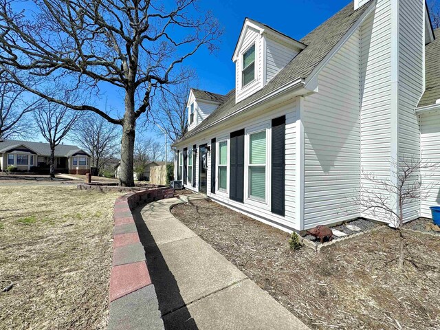 view of side of home