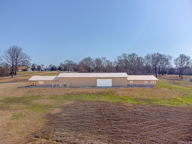 exterior space with fence