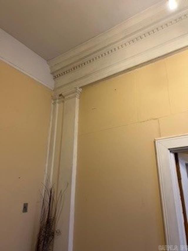 view of room details
