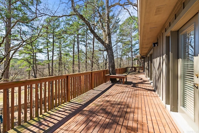 view of deck