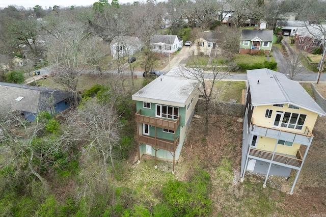 birds eye view of property featuring a residential view