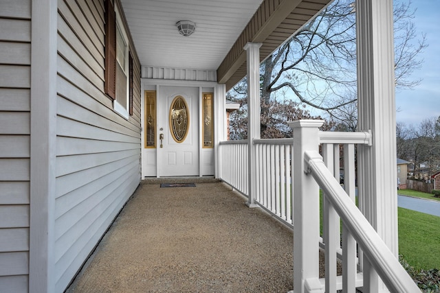 view of property entrance