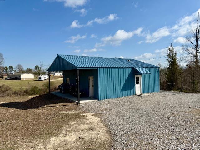 view of stable