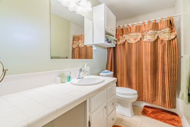 78 Altakima Cir, Cherokee Village, AR 72529 - full bath with tile patterned flooring, toilet, and vanity