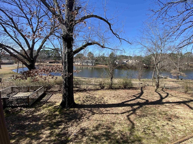 view of water feature