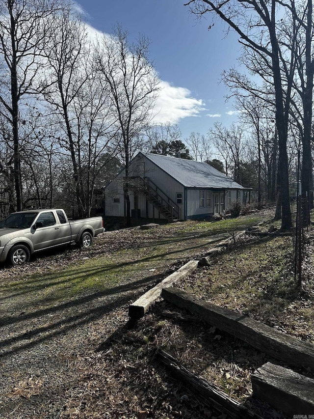 view of side of home