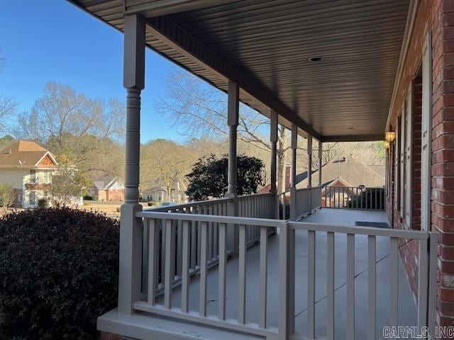 view of patio / terrace featuring a porch